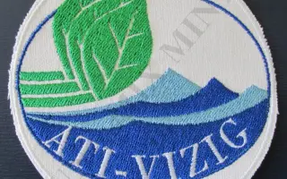 Alsó-Tisza-vidéki Vízügyi Igazgatóság karjelvény tépőzáras 1